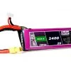 Hacker RC-Akku LiPo 2400 MAh 7.4 V 20C TopFuel ECO-X MTAG - Akkus -RC-Modellbau Onlineshop 1017053 1 7