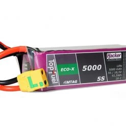 Hacker RC-Akku LiPo 5000 MAh 18.5 V 20C TopFuel ECO-X MTAG - Akkus