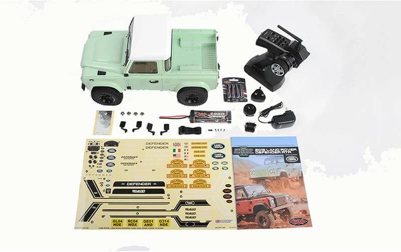 RC4WD Scale Crawler Gelände II Land Rover Defender D90 RTR - Off-Road Modelle 4 RC4WD Scale Crawler Gelände II Land Rover Defender D90 RTR - Off-Road Modelle – Bild 2