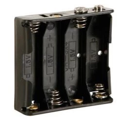 Velleman Batteriehalter BH341B, 4x AA 1 Stück - RC Elektronic