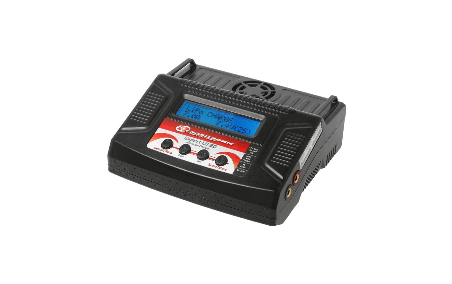 Robitronic Ladegerät Expert LD 80 80W AC/DC, 1-6S - Akkus 3 Robitronic Ladegerät Expert LD 80 80W AC/DC, 1-6S - Akkus