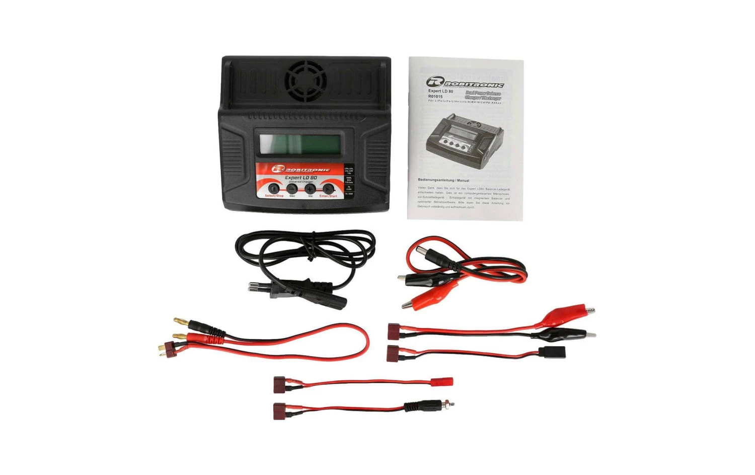 Robitronic Ladegerät Expert LD 80 80W AC/DC, 1-6S - Akkus 4 Robitronic Ladegerät Expert LD 80 80W AC/DC, 1-6S - Akkus – Bild 2