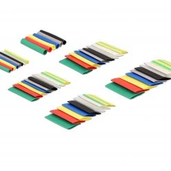 DeLock Schrumpfschlauch 108-teilig Sortimentsbox, Mehrfarbig - Werkstoffe