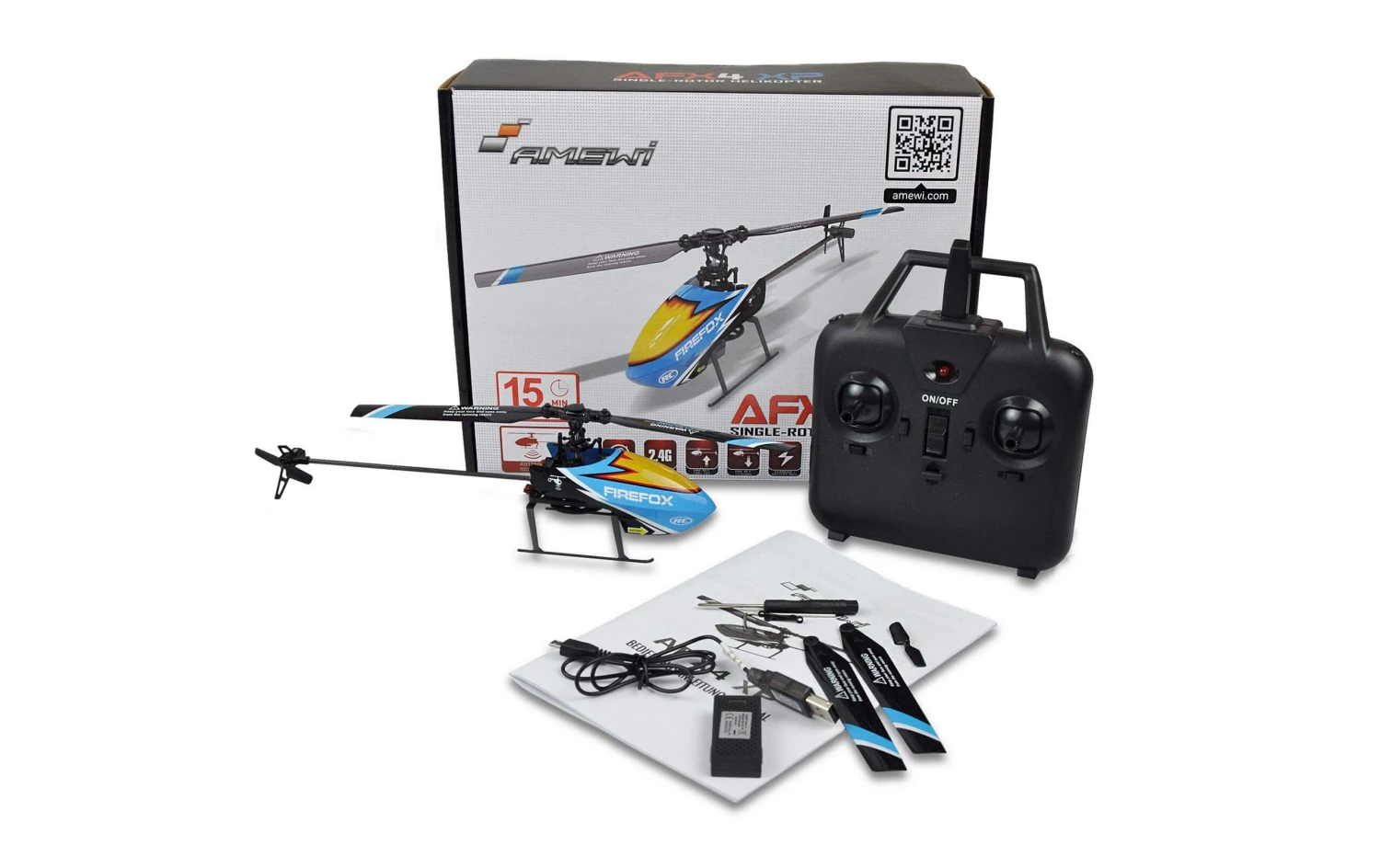 Amewi Helikopter AFX4 XP Single Rotor RTF - Helikopter Ersatzteile 4 Amewi Helikopter AFX4 XP Single Rotor RTF - Helikopter Ersatzteile – Bild 2