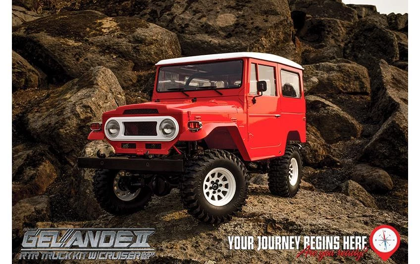 RC4WD Scale Crawler Gelände II Cruiser RTR, 1:10 - Off-Road Modelle 4 RC4WD Scale Crawler Gelände II Cruiser RTR, 1:10 - Off-Road Modelle – Bild 2