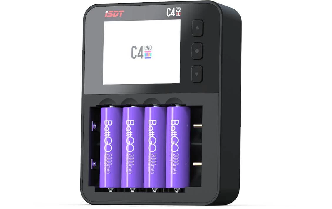 ISDT Ladegerät C4 EVO Smart AC Charger Für Rundzellen - Akkus 3 ISDT Ladegerät C4 EVO Smart AC Charger Für Rundzellen - Akkus