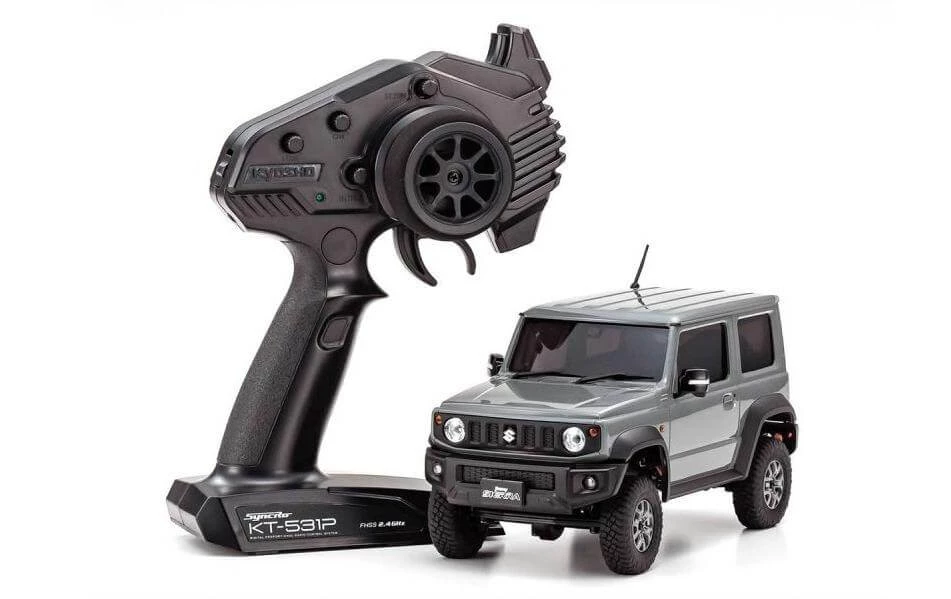 Kyosho Europe Kyosho Scale Crawler Mini-Z Suzuki Jimny Sierra, Grau 1:18, ARTR - Off-Road Modelle 3 Kyosho Europe Kyosho Scale Crawler Mini-Z Suzuki Jimny Sierra, Grau 1:18, ARTR - Off-Road Modelle