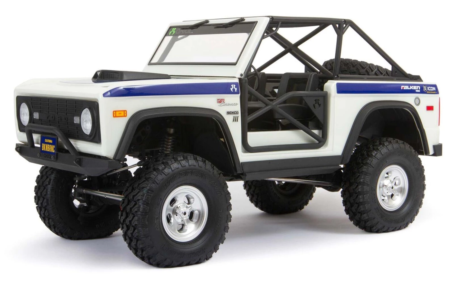 Axial Scale Crawler SCX10 III Ford Bronco, Weiss 1:10, ARTR - Off-Road Modelle 3 Axial Scale Crawler SCX10 III Ford Bronco, Weiss 1:10, ARTR - Off-Road Modelle