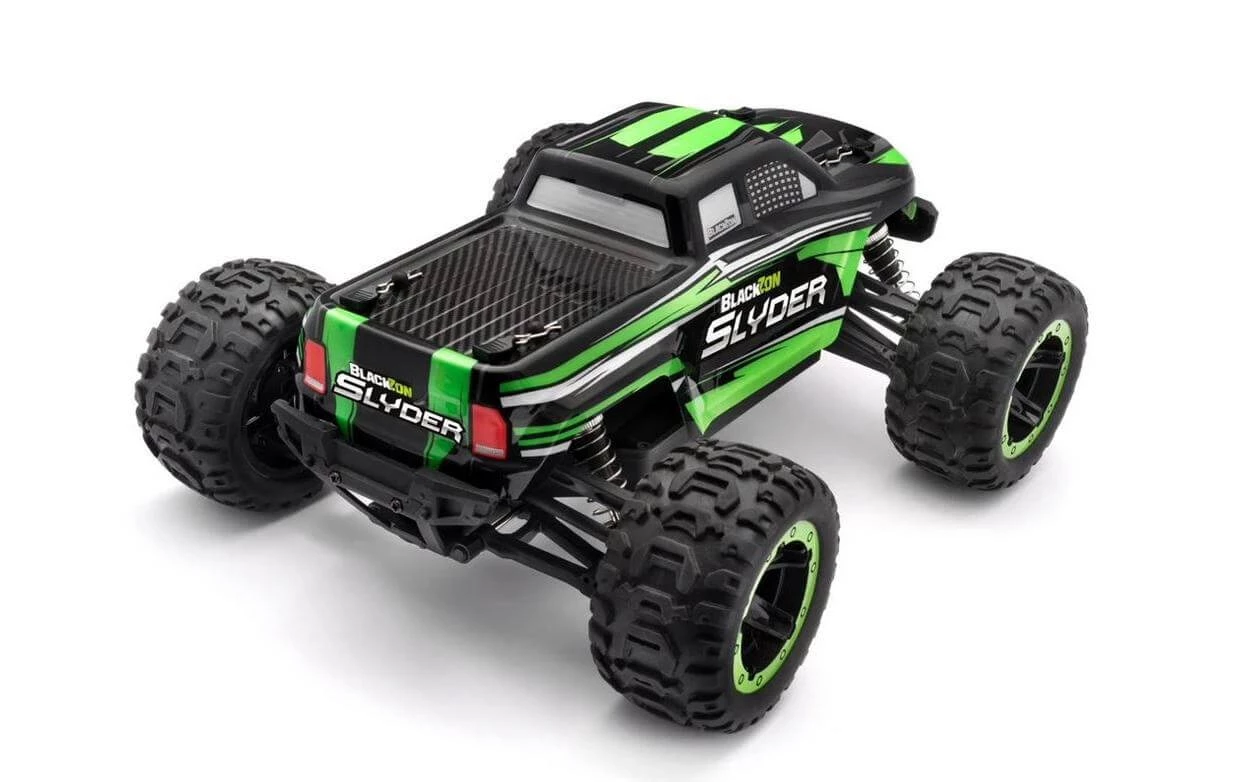 Blackzon Monster Truck Slyder MT 4WD, Grün 1:16, RTR - Off-Road Modelle 4 Blackzon Monster Truck Slyder MT 4WD, Grün 1:16, RTR - Off-Road Modelle – Bild 2