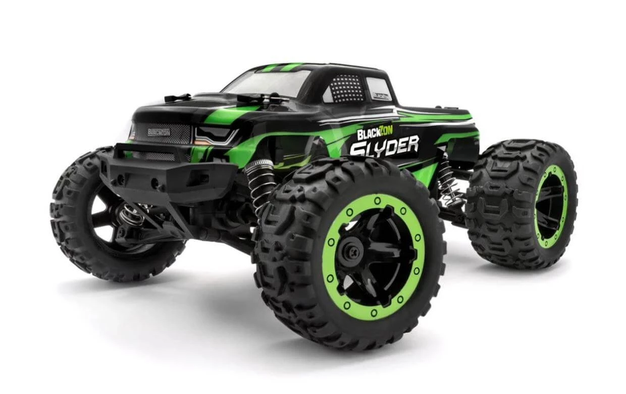 Blackzon Monster Truck Slyder MT 4WD, Grün 1:16, RTR - Off-Road Modelle 5 Blackzon Monster Truck Slyder MT 4WD, Grün 1:16, RTR - Off-Road Modelle – Bild 3