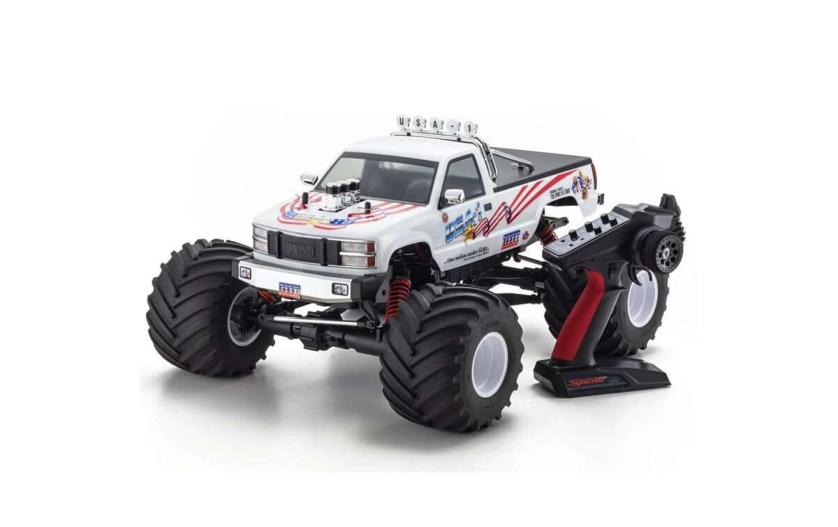 Kyosho Europe Kyosho Monster Truck USA-1 VE, 4WD 1:8, ARTR - Off-Road Modelle 4 Kyosho Europe Kyosho Monster Truck USA-1 VE, 4WD 1:8, ARTR - Off-Road Modelle – Bild 2