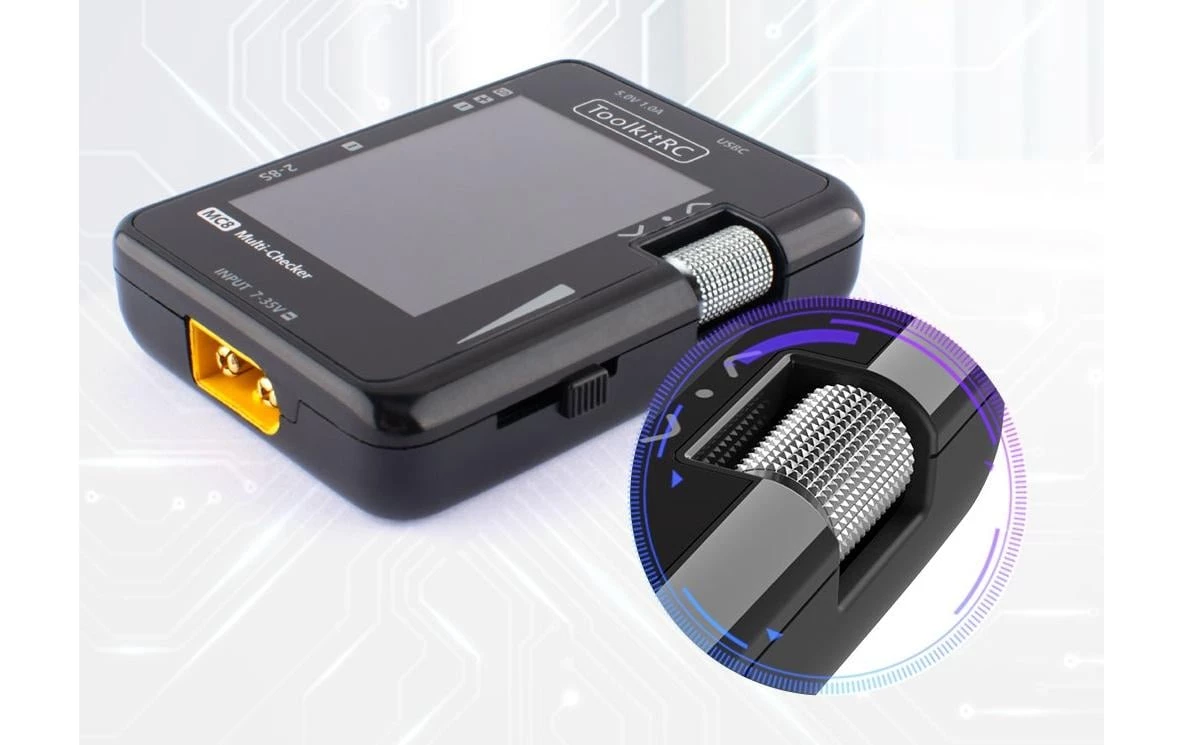ToolkitRC Akkutester MC8 Multitool Mit USB Ladefunktion - Akkus 5 ToolkitRC Akkutester MC8 Multitool Mit USB Ladefunktion - Akkus – Bild 3