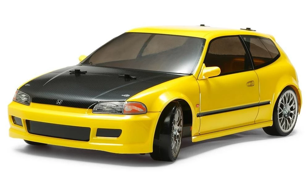 Tamiya Drift Honda Civic SiR (EG6), TT-02D 1:10 Bausatz - On-Road Modelle 3 Tamiya Drift Honda Civic SiR (EG6), TT-02D 1:10 Bausatz - On-Road Modelle