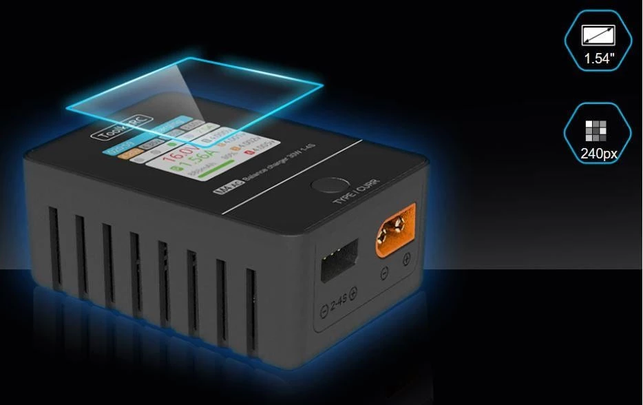 ToolkitRC Ladegerät M4AC, 25W, 2-4S - Akkus 4 ToolkitRC Ladegerät M4AC, 25W, 2-4S - Akkus – Bild 2