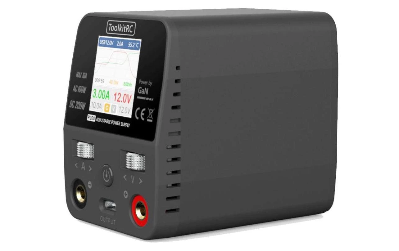 ToolkitRC Netzteil P200, 100W, 1-30 V DC , USB-C PD3.0 Ladefunktion - Akkus 3 ToolkitRC Netzteil P200, 100W, 1-30 V DC , USB-C PD3.0 Ladefunktion - Akkus