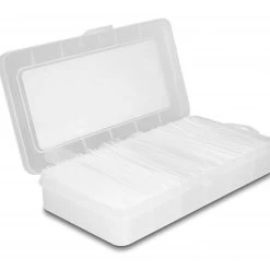 DeLock Schrumpfschlauch 135-teilig Sortimentsbox, Transparent - Werkstoffe