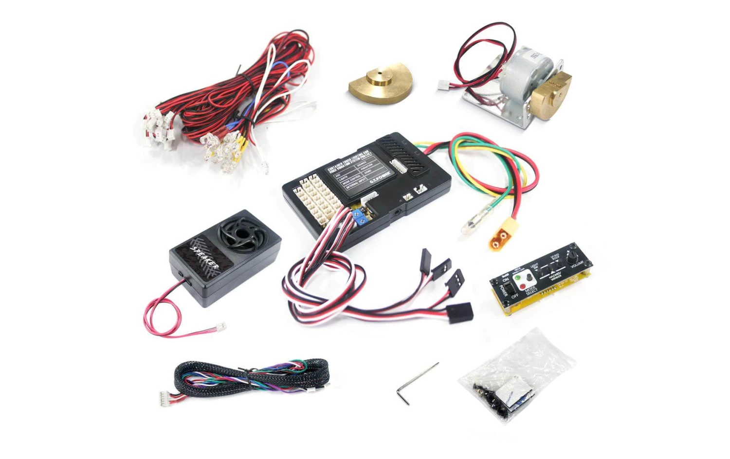 G.T. Power Multifunktionsmodul Euro Truck Pro Mit ESC, Licht & Sound - Nutzfahrzeuge Zubehör 3 G.T. Power Multifunktionsmodul Euro Truck Pro Mit ESC, Licht & Sound - Nutzfahrzeuge Zubehör