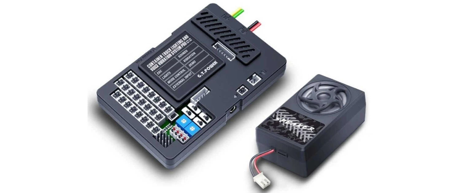 G.T. Power Multifunktionsmodul Euro Truck Pro Mit ESC, Licht & Sound - Nutzfahrzeuge Zubehör 4 G.T. Power Multifunktionsmodul Euro Truck Pro Mit ESC, Licht & Sound - Nutzfahrzeuge Zubehör – Bild 2