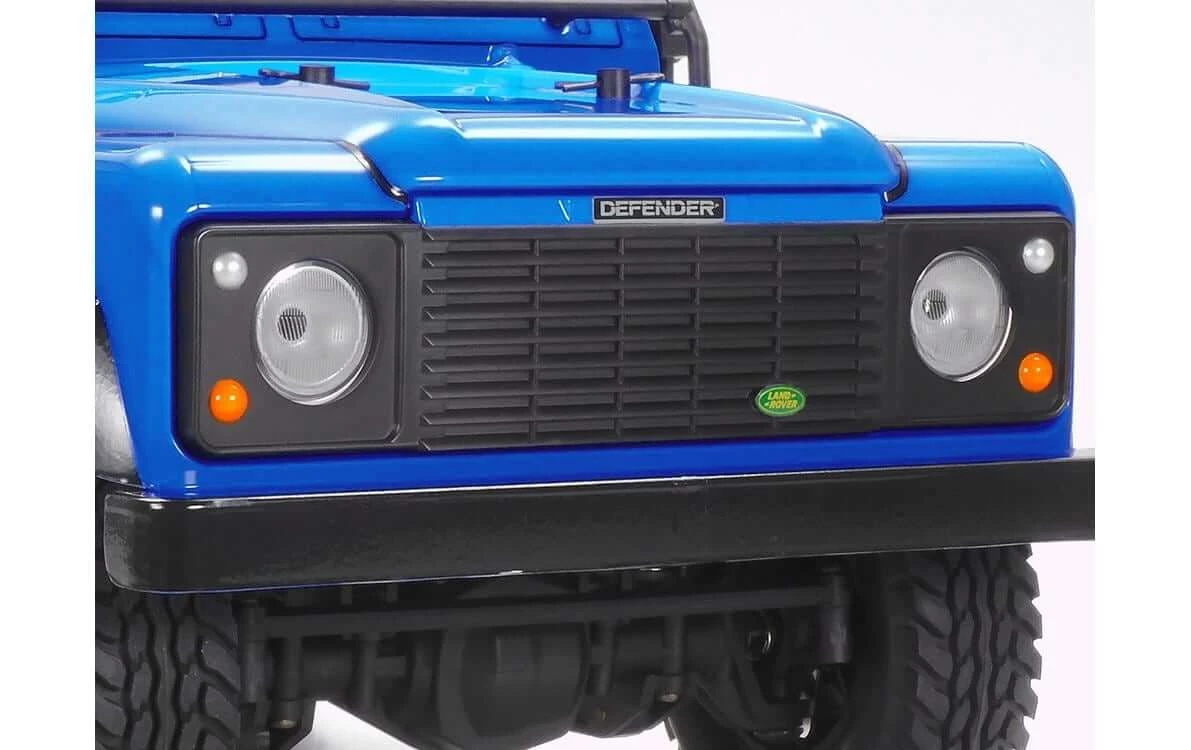 Tamiya Scale Crawler Land Rover Defender D90 Blau, CC-02 1:10, Kit - Off-Road Modelle 5 Tamiya Scale Crawler Land Rover Defender D90 Blau, CC-02 1:10, Kit - Off-Road Modelle – Bild 3