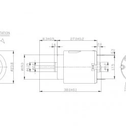Velleman Brushed Motor 140 3 V, 14200 Rpm - Motoren ⋅ Regler -RC-Modellbau Onlineshop 1351676 3 3