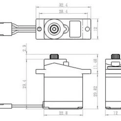 Savöx Micro Servo SH-0255MG+ Digital, Metall-Getriebe, 3.9 Kg - Servo ⋅ Kreisel 7 Savöx Micro Servo SH-0255MG+ Digital, Metall-Getriebe, 3.9 Kg - Servo ⋅ Kreisel -RC-Modellbau Onlineshop 1397655 3 3