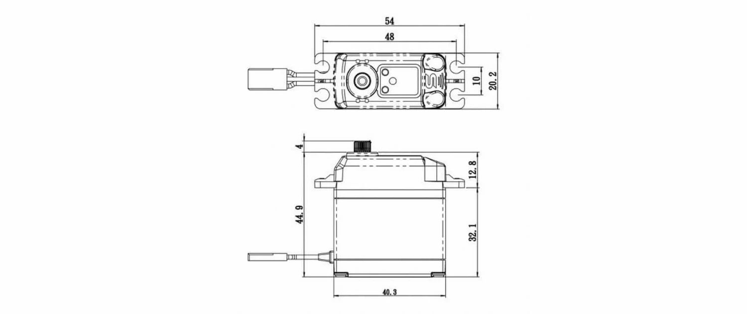 Savöx Standard Servo SA-1230SG+ 36 Kg Digital - Servo ⋅ Kreisel 4 Savöx Standard Servo SA-1230SG+ 36 Kg Digital - Servo ⋅ Kreisel – Bild 2