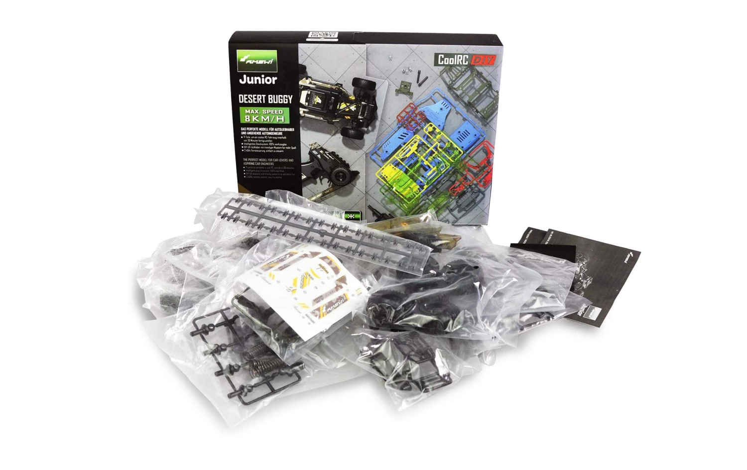 Amewi Buggy CoolRC DIY Desert 2WD 1:18 Bausatz - Off-Road Modelle 4 Amewi Buggy CoolRC DIY Desert 2WD 1:18 Bausatz - Off-Road Modelle – Bild 2