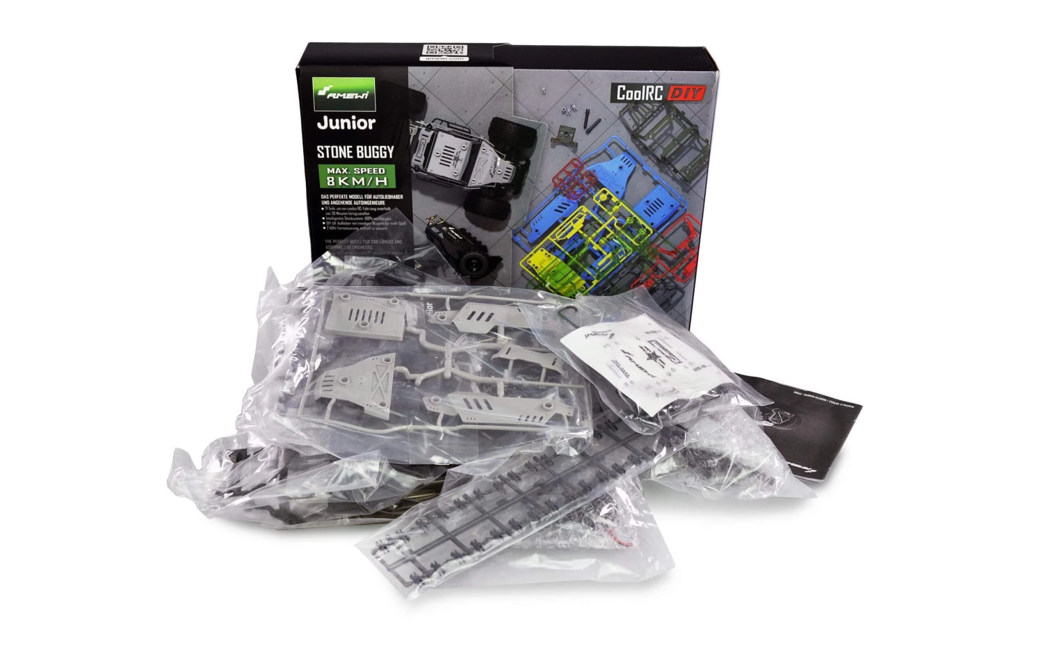 Amewi Buggy CoolRC DIY Stone 2WD 1:18 Bausatz - Off-Road Modelle 4 Amewi Buggy CoolRC DIY Stone 2WD 1:18 Bausatz - Off-Road Modelle – Bild 2