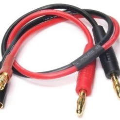 EP Ladekabel 4 Mm Bananenstecker Zu 5.5 Mm Goldstecker - Kabel ⋅ Stecker