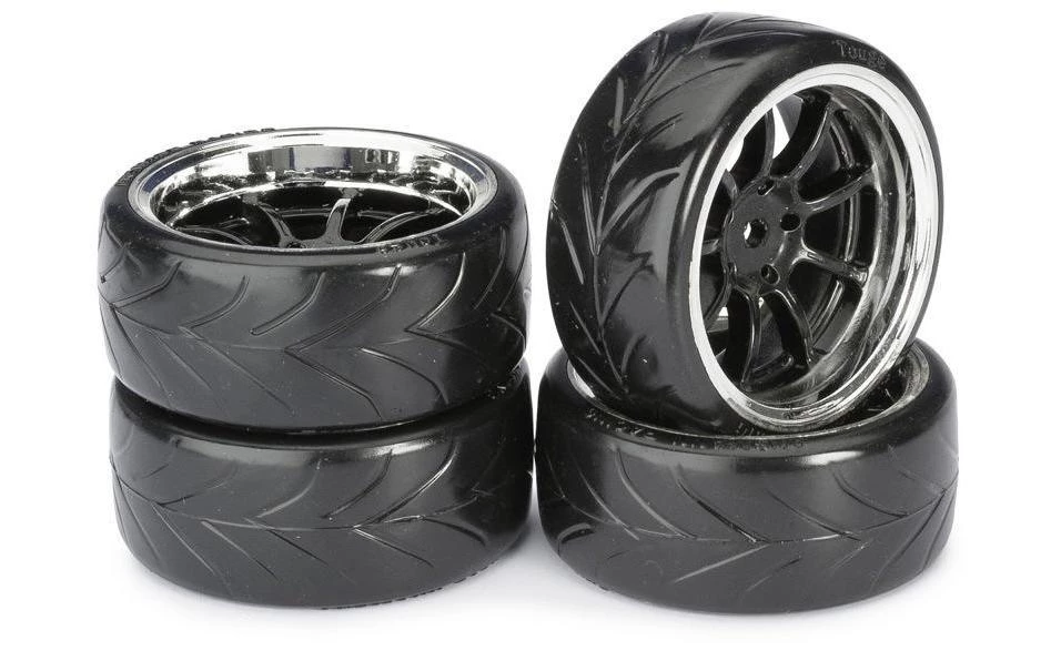 Absima Kompletträder Drift LP Profil A 9-Speichen - On-Road Fahrwerk 3 Absima Kompletträder Drift LP Profil A 9-Speichen - On-Road Fahrwerk