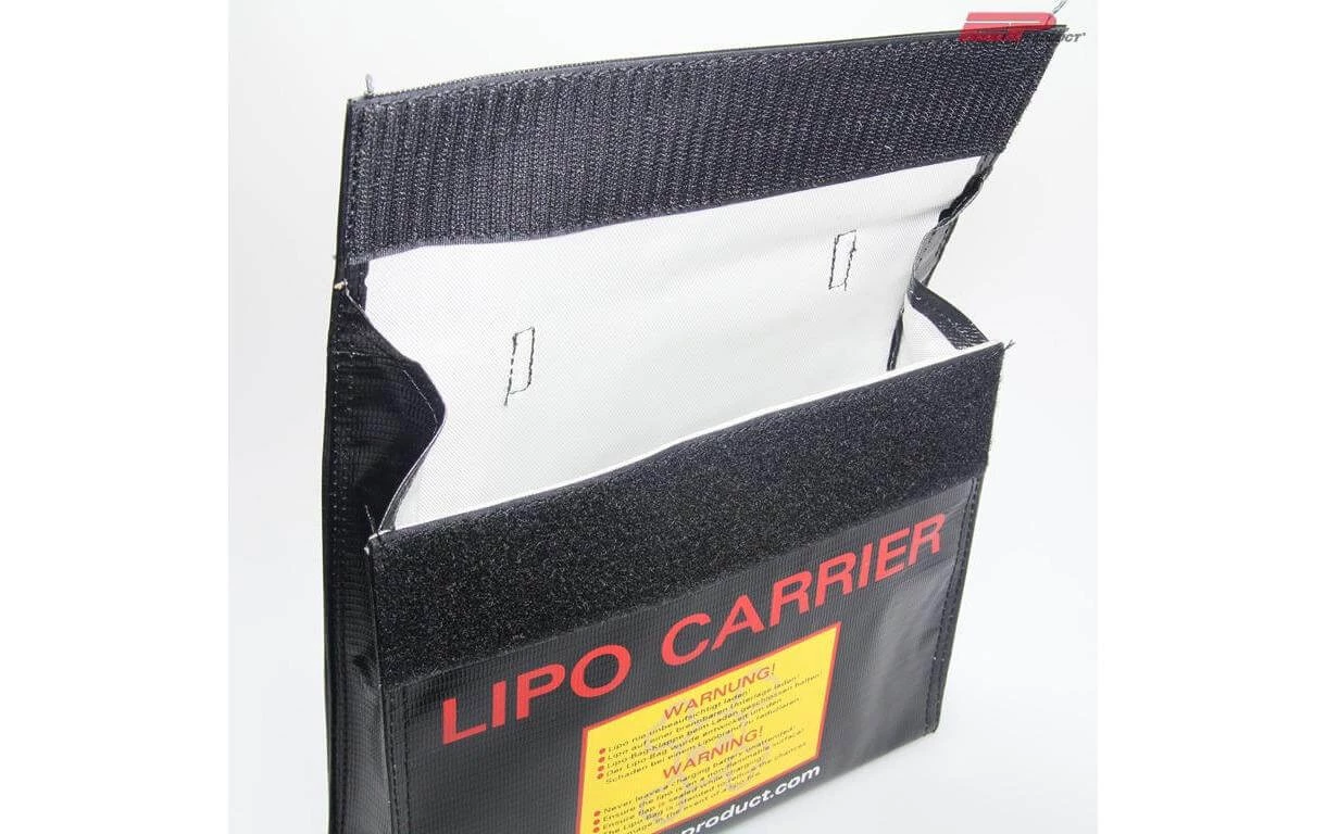 EP LiPo-Tasche Carrier 240 X 180 X 65 Mm - Zubehör Ladegerät 4 EP LiPo-Tasche Carrier 240 X 180 X 65 Mm - Zubehör Ladegerät – Bild 2