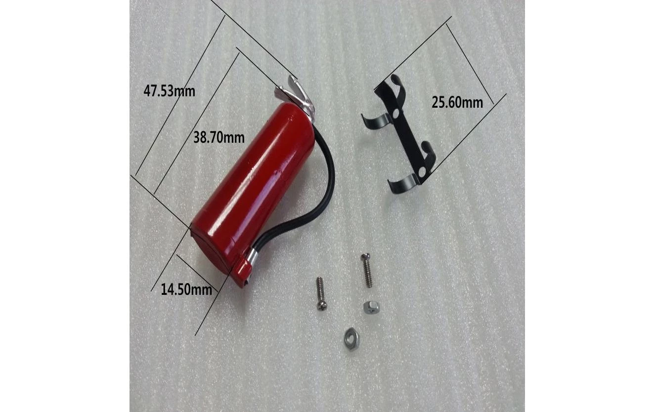 Yeah Racing Modellbau-Feuerlöscher - RC Zubehör 4 Yeah Racing Modellbau-Feuerlöscher - RC Zubehör – Bild 2