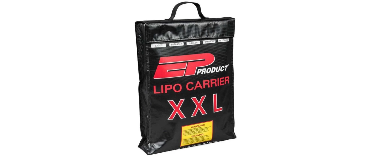 EP LiPo-Tasche XXL 380 X 75 X 300 Mm - Zubehör Ladegerät 4 EP LiPo-Tasche XXL 380 X 75 X 300 Mm - Zubehör Ladegerät – Bild 2