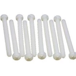 EP Flachkopfschrauben M5x40 Mm Nylon - Schrauben ⋅ Kleinteile