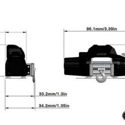 RC4WD Modellbau-Seilwinde 1:8 Warn Zeon 10 Winch - RC Zubehör -RC-Modellbau Onlineshop 363455 2 5