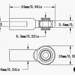 RC4WD Gelenkkopf M3 10 Stück - Schrauben ⋅ Kleinteile -RC-Modellbau Onlineshop 452788 3 5