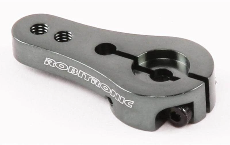 Robitronic Servoarm 25Z Aluminium, Kurz, Grau - Servo ⋅ Kreisel 3 Robitronic Servoarm 25Z Aluminium, Kurz, Grau - Servo ⋅ Kreisel