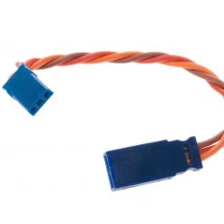 Muldental Servokabel Verdrillt Futaba 10 Cm JR-Stecker Zu JR-Buchse - Kabel ⋅ Stecker