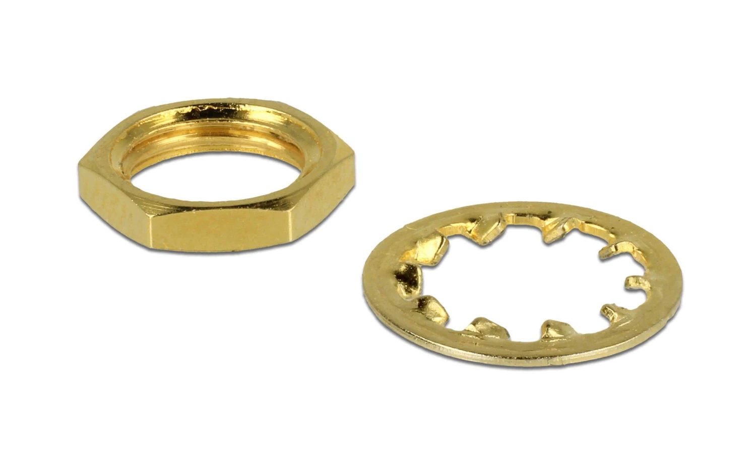 DeLock Sechskantmutter Für SMA / RP-SMA Buchse 10er-Set - Schrauben ⋅ Kleinteile 3 DeLock Sechskantmutter Für SMA / RP-SMA Buchse 10er-Set - Schrauben ⋅ Kleinteile