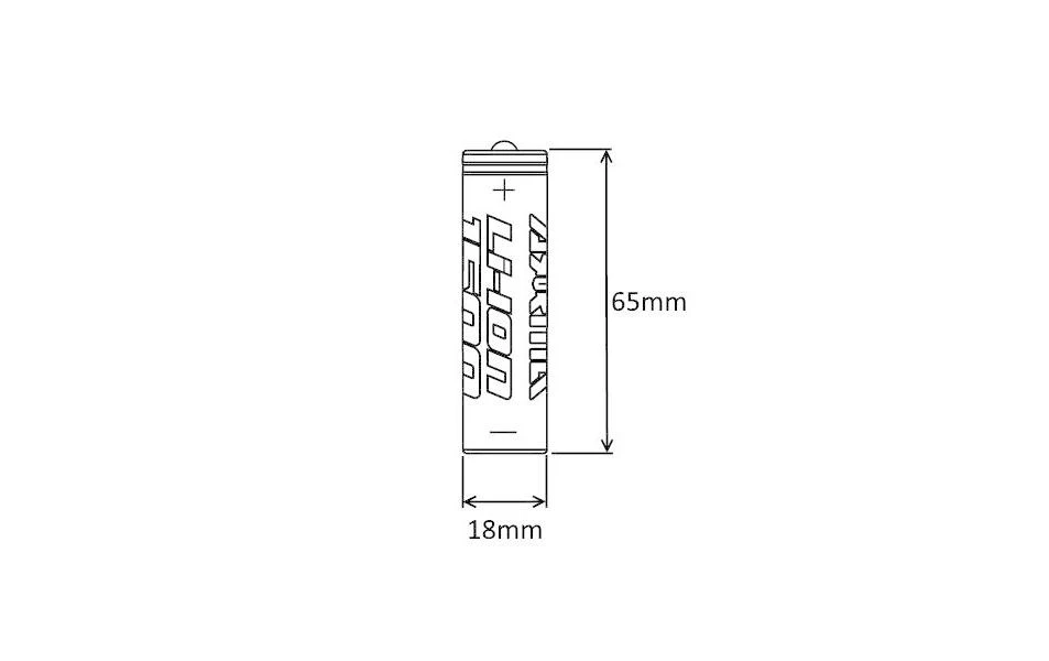 Arrma Ladegerät Mit 2x Li-Ion 18650 1500 MAh Akku - Akkus 4 Arrma Ladegerät Mit 2x Li-Ion 18650 1500 MAh Akku - Akkus – Bild 2