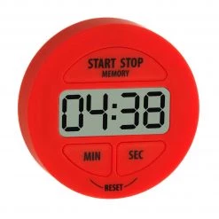 TFA Dostmann Timer Digital Mit Stoppuhr, Rot - RC Elektronic