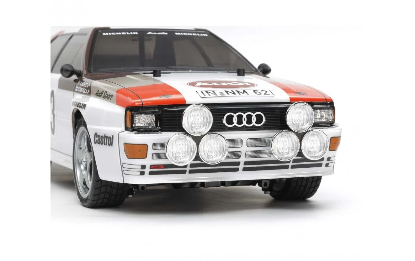 Tamiya Rally Audi Quattro A2 TT-02 Bausatz - On-Road Modelle 5 Tamiya Rally Audi Quattro A2 TT-02 Bausatz - On-Road Modelle – Bild 3