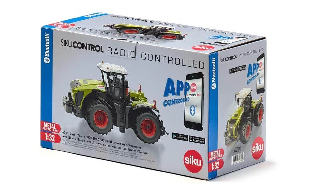 Siku Traktor Claas Xerion 5000 TRAC VC, App RTR, 1:32 - Nutzfahrzeuge 4 Siku Traktor Claas Xerion 5000 TRAC VC, App RTR, 1:32 - Nutzfahrzeuge – Bild 2